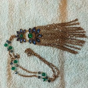 Vintage - Blue and aqua ladies necklace